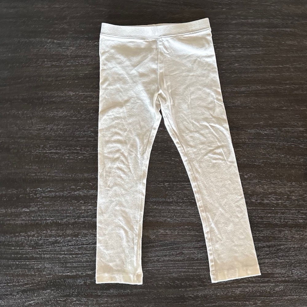 Old Navy Girls 5T Off White Leggings